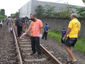 Warga Tulungagung Tewas Tertabrak Kereta Api Gajayana