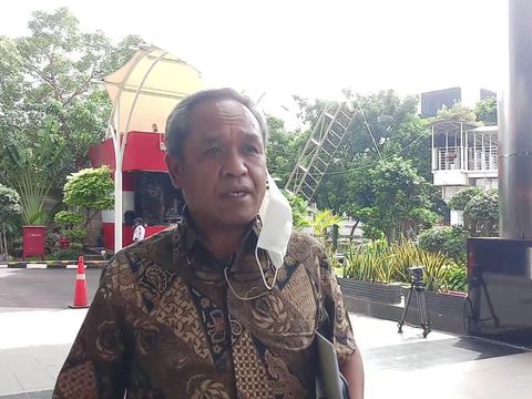 Waketum PD Benny K Harman usai diskusi di KPK