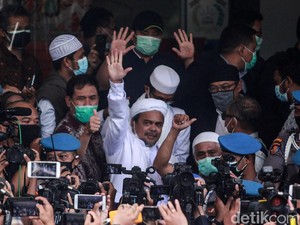 9 Poin Buka-bukaan Habib Rizieq Kala Serahkan Diri sebagai Tersangka