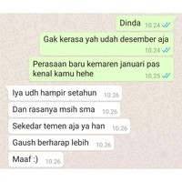 Sebelum cowoknya ngungkapin perasaan udah langsung di stop duluan nih sama ceweknya. Pengen ketawa tapi nggak tega jadinya. Foto: Instagram/@awreceh.id