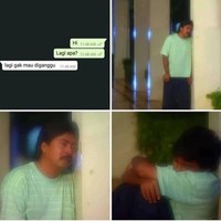 Sebuah pertanda kalau si cewek benar-benar gak tertarik nih sama kamu. Udah deh, mundur aja. Foto: Instagram/@awreceh.id