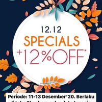 SKECHERSBanyak brand sepatu yang diskon di 12.12. Kamu yang sedang butuh sepatu untuk keseharian dapat melirik Skechers yang sedang memberikan diskon spesial dengan tambahan potongan harga 12%. Foto: Internet