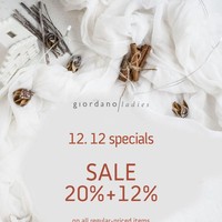 Giordano LadiesSelain sepatu, cukup banyak brand busana yang gelar diskon hari ini. Salah satunya adalah Giordano Ladies yang menawarkan potongan 20% + 12%. Foto: Internet