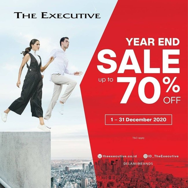 The ExecutiveKamu juga bisa menemukan diskon dari The Executive hingga 70% di Shopee. Penawaran diskon ini masih berlangsung hingga akhir bulan Desember. Foto: Internet