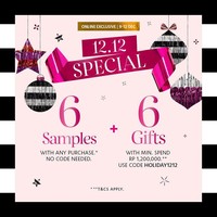 SephoraKamu yang belanja kosmetik dari rumah juga bisa mencarinya di situs Sephora. Di harbolnas 12.12 kamu bisa mendapatkan diskon dan banyak sample. Kamu bisa mendapatkan enam sample untuk pembelanjaan apapun dan enam hadiah dengan pembelanjaan minimal Rp 1,2 juta. Foto: Internet