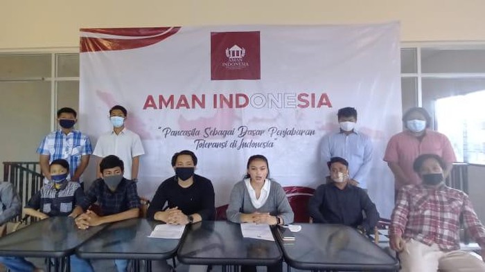 Diskusi Pancasila dan Penjabaran Toleransi di Indonesia Aliansi Mahasiswa dan Aktivis Indonesia (AMAN) menggelar diskusi soal Pancasila sebagai dasar penjabaran toleransi di Indonesia.