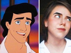 Foto Keren Meniru Makeup Karakter Putri Disney