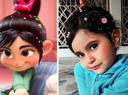 Foto Keren Meniru Makeup Karakter Putri Disney