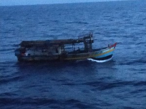 Bakamla Tangkap Kapal Ikan Vietnam Curi Ikan di Perairan Natuna