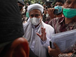 Titipan Salam Habib Rizieq untuk Anies dan Doni Monardo