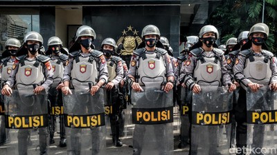 Polda Metro Jaya Perketat Pengamanan saat Pemeriksaan Habib Rizieq