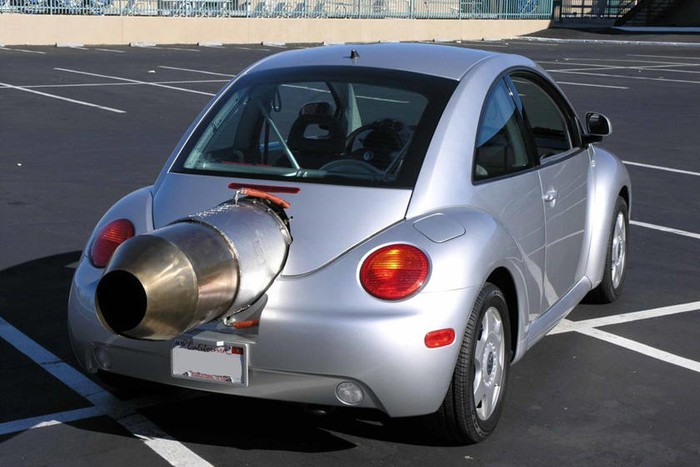 VW Kodok bermesin jet