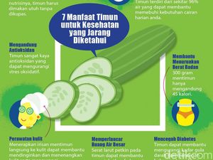 Kerap Disepelekan, Ini 7 Manfaat Timun bagi Kesehatan
