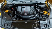 Dengan berbagai peningkatan tersebut, Toyota Supra GR550 mampu menghasilkan output tenaga maksimum 550 PS (542 dk), yang jauh melebihi 450 PS (443 dk) Supra GR450. Torsinya pun meningkat dari 650 Nm menjadi 770 Nm. Foto: Dok. Manhart Peformance