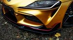 Potret Modifikasi Toyota Supra Garapan Manhart, Warnanya Gonjreng Banget