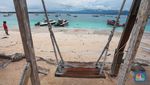 Potret Gili Trawangan yang Sepi Gegara COVID-19