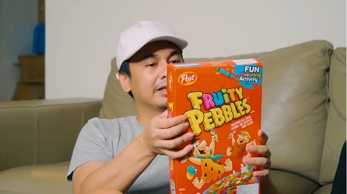 raditya dika perang sereal Raditya Dika Cicip 5 Sereal, Mana Favoritnya?