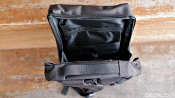 16 Kompartemen dapat membawa semua kebutuhan, mulai dari tablet hingga laptop berukuran 16 inch susun sesuai dengan ukuran kompartemen yang tersedia Foto: Adi Fida Rahman/detikINET