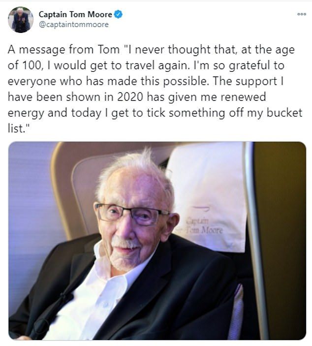 Sir Tom Moore.