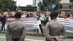 Demo di Polda Metro, Massa Dukung Polisi Tangkap HRS