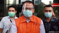 Sekitar dua pekan sebelum Mensos tertangkap dugaan kasus suap Bansos, lebih dahulu Menteri Kelautan dan Perikanan Edhy Prabowo yang kedapatan tertangkap tangan oleh KPK usai lawatannya dari Amerika atas dugaan suap Ekspor Benih Lobster. Foto: Ari Saputra