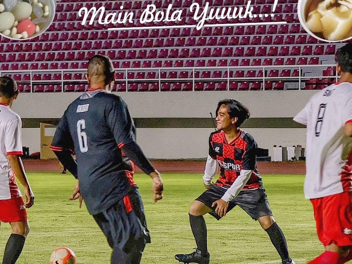 Gibran Rakabuming Unggah Foto Main Bola tapi Caption-nya Kok Resep Cilok? Gibran Rakabuming Unggah Foto Main Bola tapi Caption-nya Kok Resep Cilok?