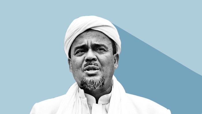 Habib Rizieq Pulang, Picu Kerumunan, Lalu Ditahan (Infografis detikcom)