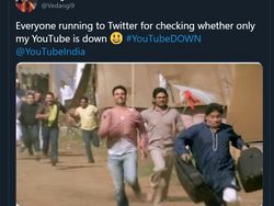 YouTube dkk Tumbang Ramai Jadi Bahan Meme Netizen