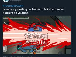 YouTube dkk Tumbang Ramai Jadi Bahan Meme Netizen