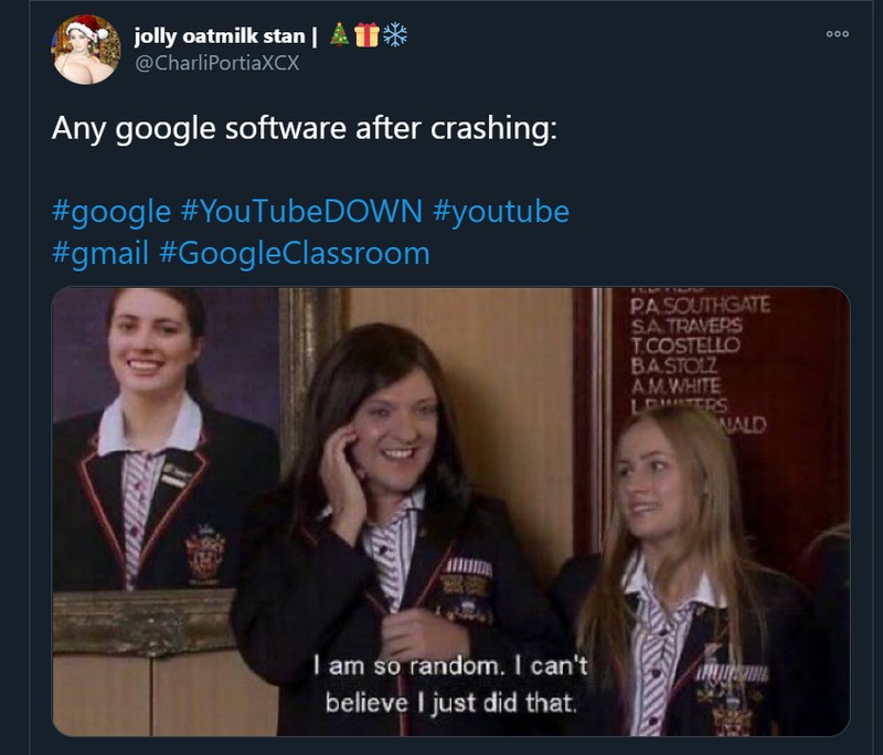 Meme YouTube tumbang