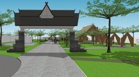 Sejauh ini rancangan pusat budaya tersebut telah disetujui dan direncanakan bakal dibangun di tahun 2021. Anggaran yang dibutuhkan sekitar Rp 10 sampai Rp 11 miliar. 