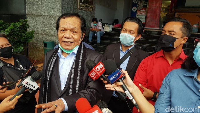 Pengacara Ketum FPI, Alamsyah Hanafiah (Yogi/detikcom)
