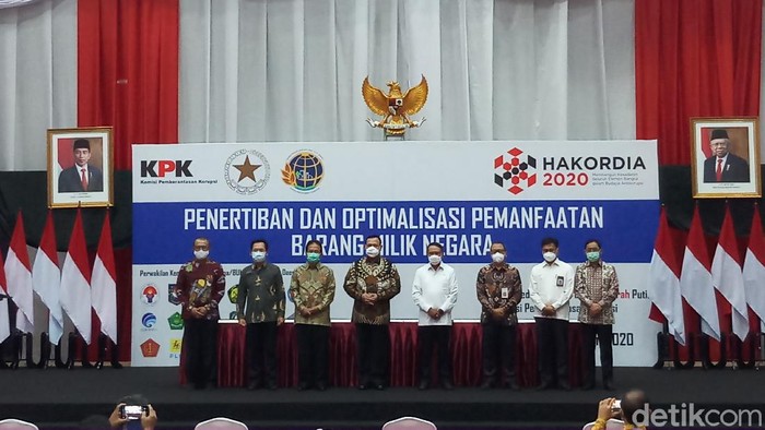 Penyerahan sertifikasi aset Monas, TMII, GBK, dan Kemayoran ke Setneg
