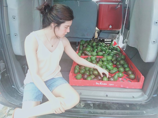 Berkat hasil kerja kerasnya, Enrique dapat menjual sekitar 80 kg hanya dalam waktu dua hari saja. Dia bersyukur stok alpukat yang awalnya 100 kg, tersisa 20 kg saja.Foto: businessnews philippine