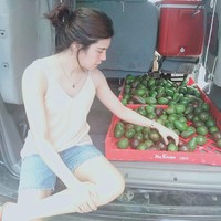 Berkat hasil kerja kerasnya, Enrique dapat menjual sekitar 80 kg hanya dalam waktu dua hari saja. Dia bersyukur stok alpukat yang awalnya 100 kg, tersisa 20 kg saja.Foto: businessnews philippine