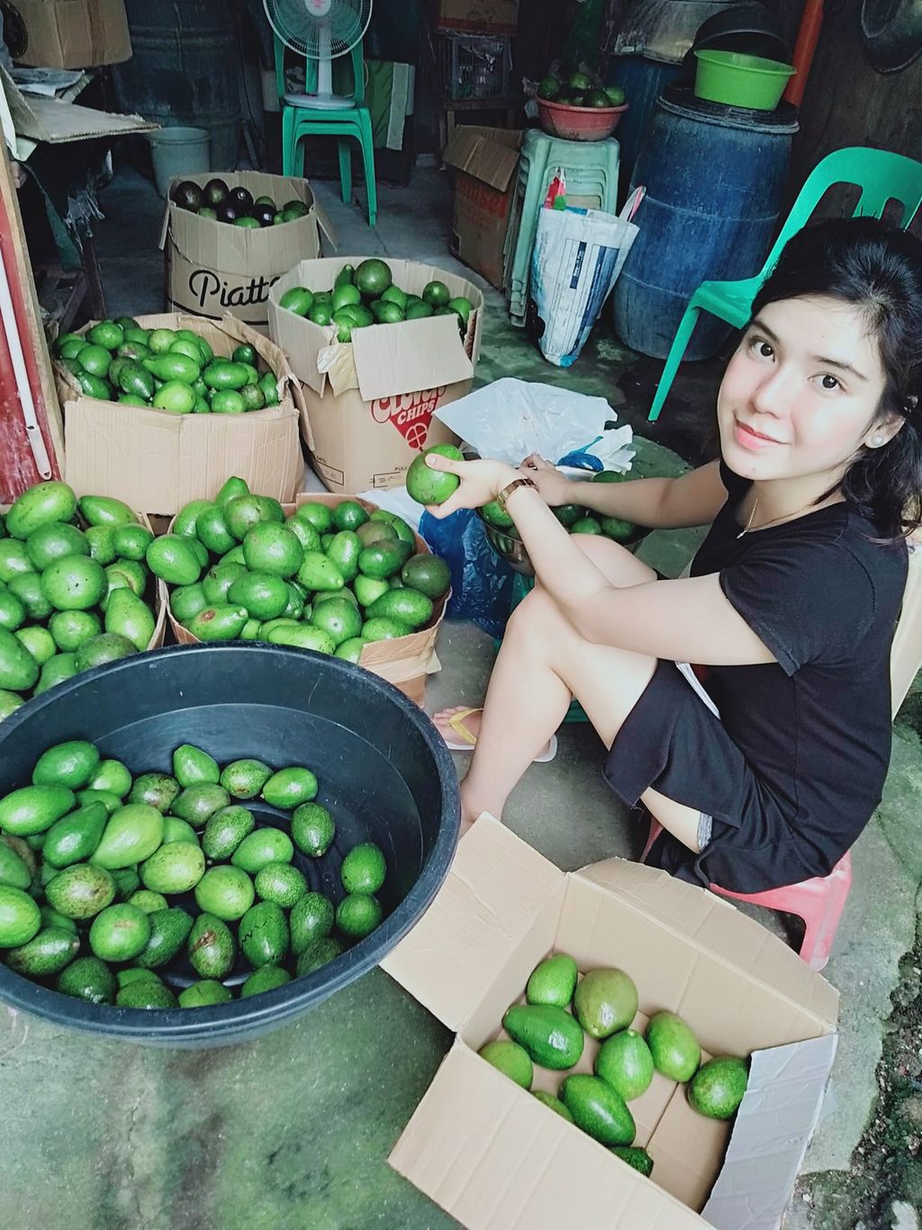 Pramugari Cantik Ini Jualan Alpukat Karena Di-PHK