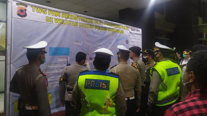 Rekonstruksi Kontak Tembak Polisi-FPI Ada 4 Titik