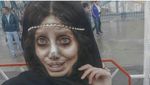 10 Foto Sahar Tabar Bergaya Zombie Angelina Jolie