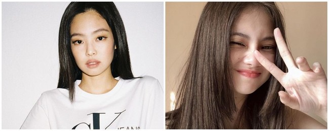 Aktris bernama Gege Lisa yang sempat membintangi film Virgin 3 disebut-sebut memiliki kemiripan dengan Jennie Blackpink. Bagaimana menurutmu, mirip nggak? Foto: Instagram/@gegeelisa94; @jennierubyjane