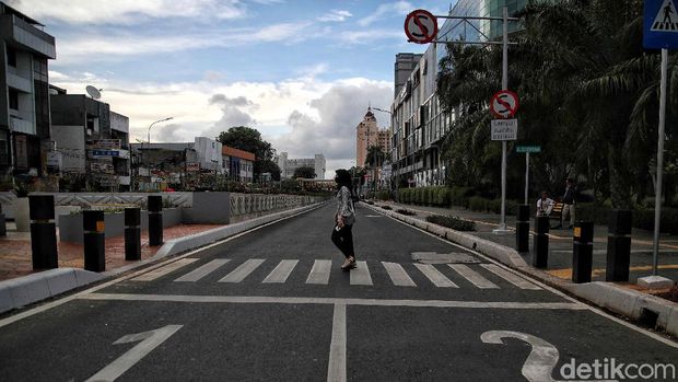 Kawasan Simpang Lima Senen jadi salah satu area yang ditata oleh Pemprov DKI Jakarta. Kawasan itu kini memiliki wajah baru yang lebih modern dan instagramable.