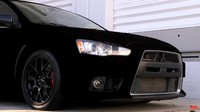 Ternyata warna vantablack memancing orang penasaran untuk mencobanya pada Mitsubishi Lancer Evo. Foto: DipYourCar