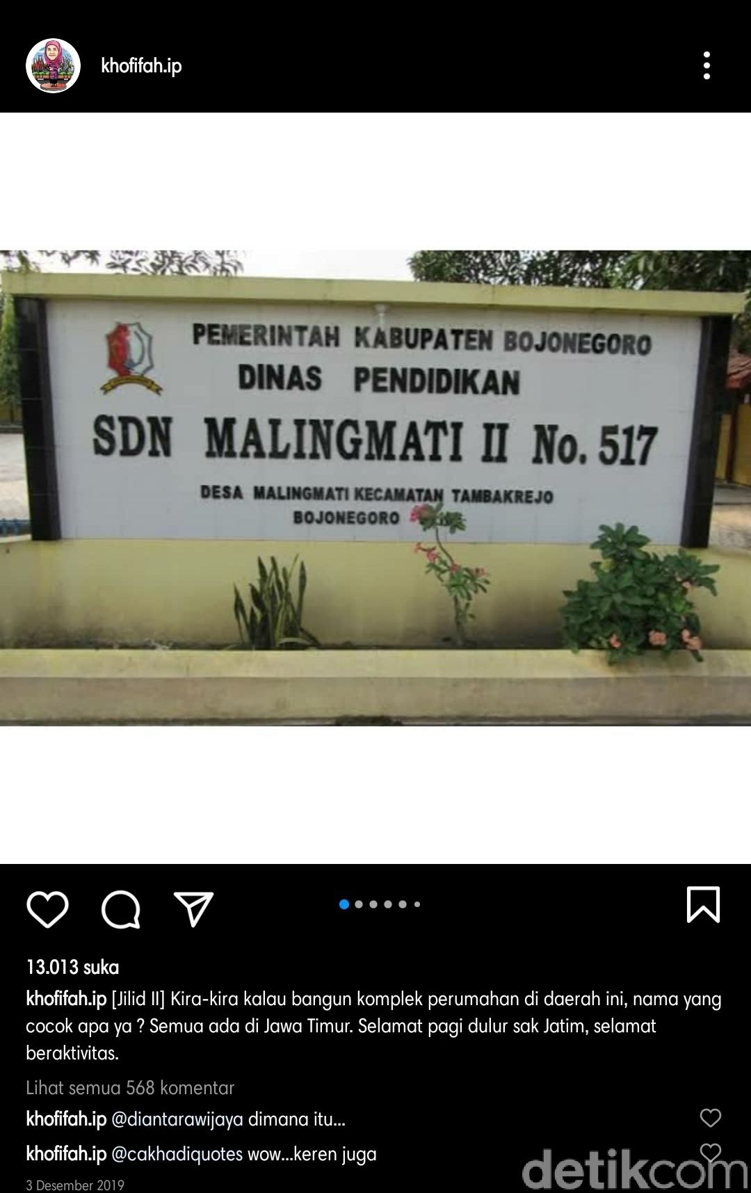 13 Desa di Jatim Dengan Nama Unik dan Nyleneh, Ada Pacar Peluk hingga Brondong