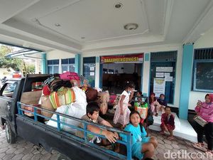 356 Pengungsi Merapi Putuskan Kembali Ke Rumah