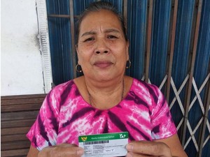 Ada JKN-KIS, Wanita Paruh Baya Ini Mengaku Tenang Hadapi Musibah