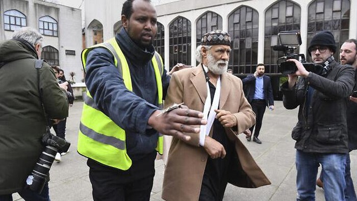 Raafat Maglad, seorang muazin berusia 70 tahun korban penusukan Horton (AP/Kirsty OConnor