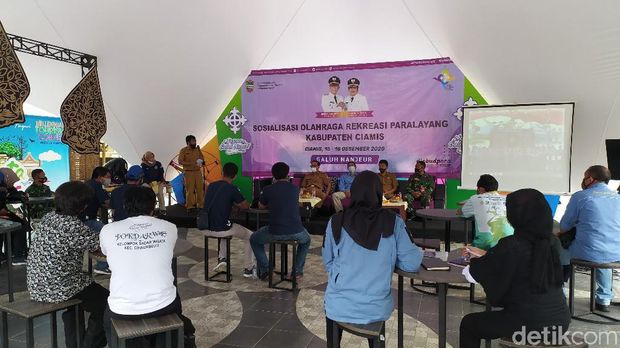 Ciamis Kini Punya Wisata Olahraga Paralayang di Bukit Pangangonan