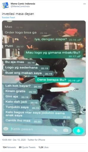Emak-emak Pesan Logo Warung Makan