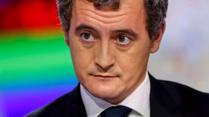Darmanin has become the focus of anti-government protests over police violence THOMAS COEX AFP/File