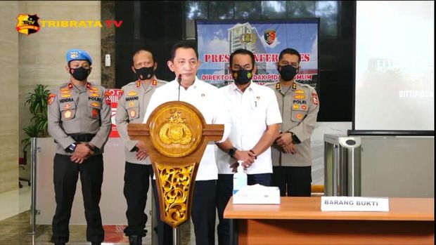 Kabareskrim Komjen Listyo Sigit Prabowo