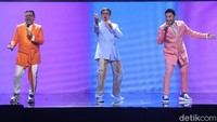 Mereka juga membawakan lagu berdasarkan polling para penonton yakni Takkan Terganti. 